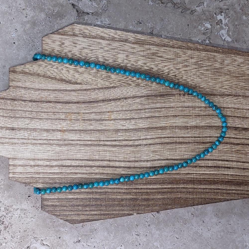 Southwestern Sterling Turquoise Necklace